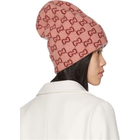 pink gucci wool hat|Gucci hat on sale.